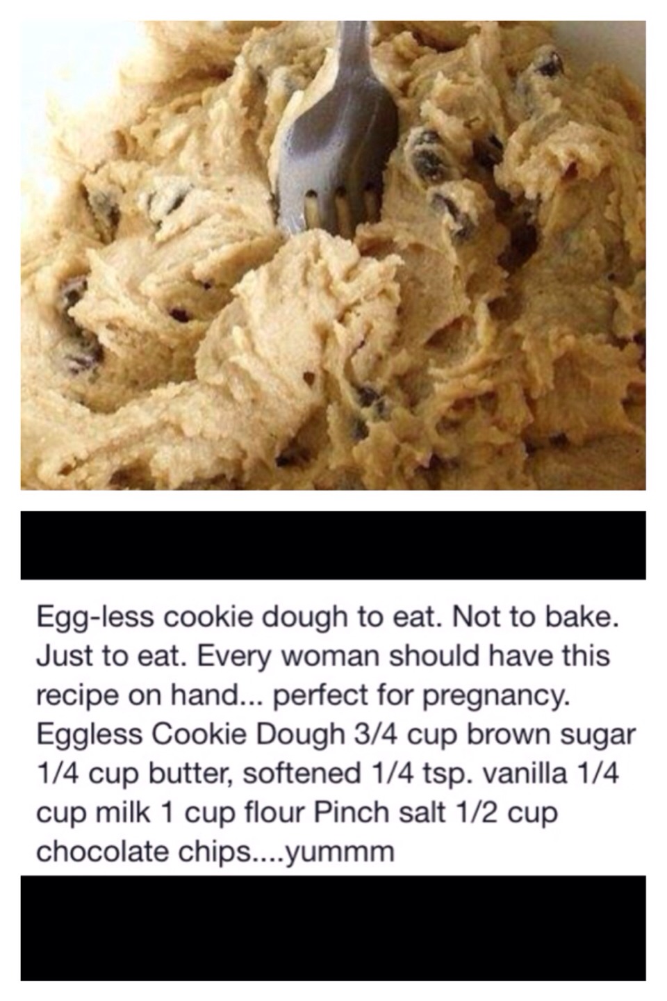 Eggless Cookie Dough... Add To Ice cream!! Trusper