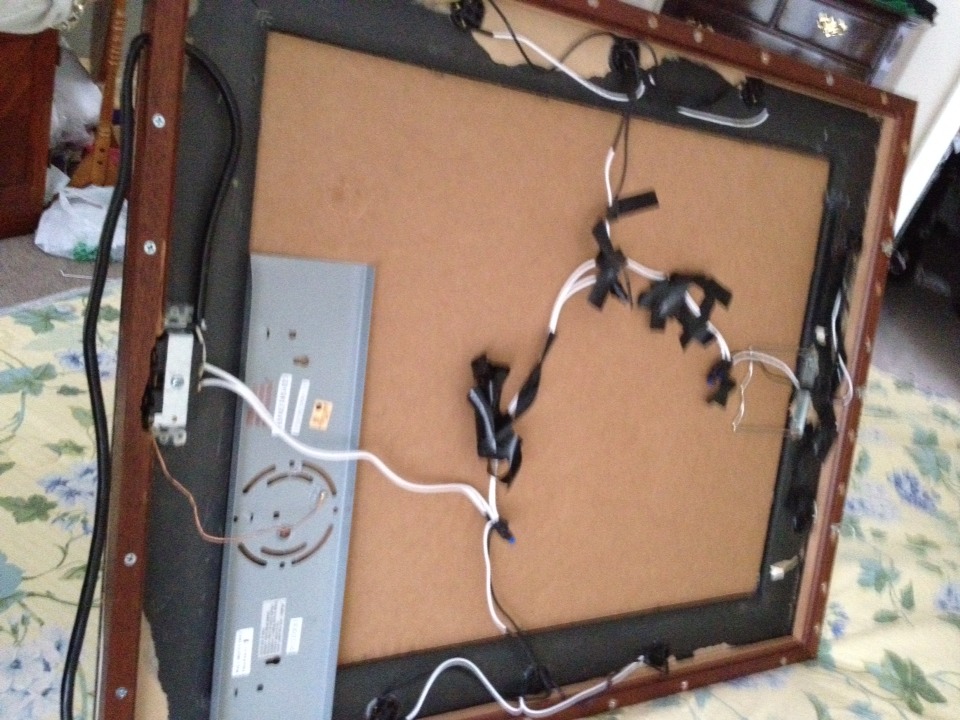 How To Make A Make Up Mirror With Lights Trusper
