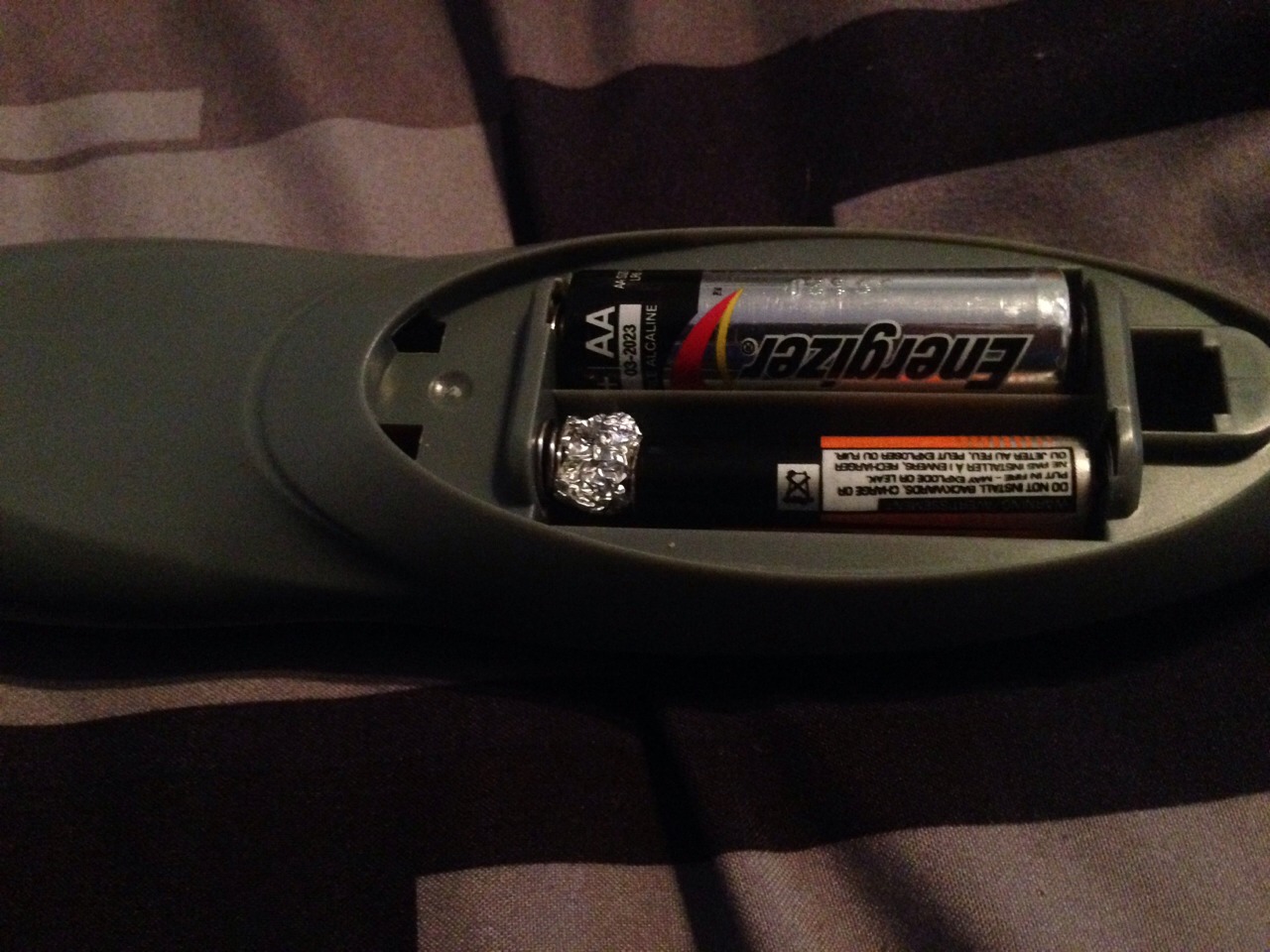 You Can Use A Triple A Battery With A Little Tin Foil At The End To You Can Use A Triple A Battery With A Little Tin Foil At The End To