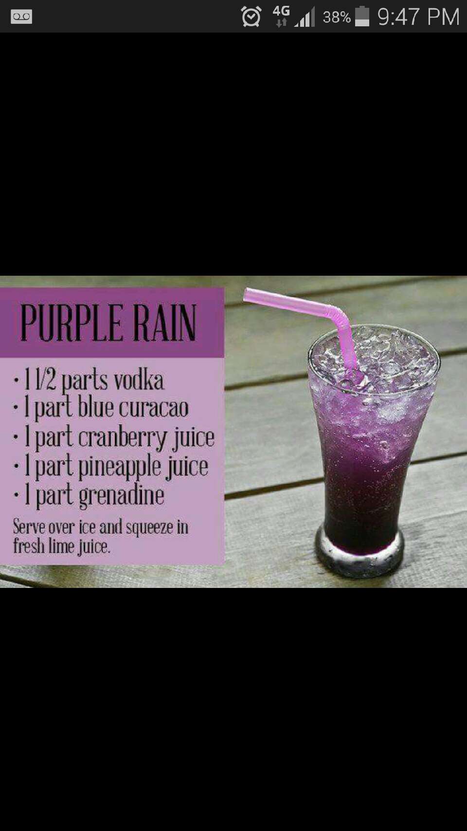 Purple rain drink Trusper