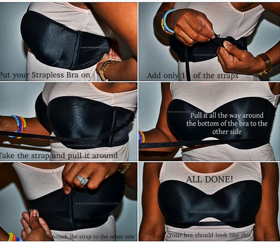 The Right Way To Wear A Strapless Bra Trusper