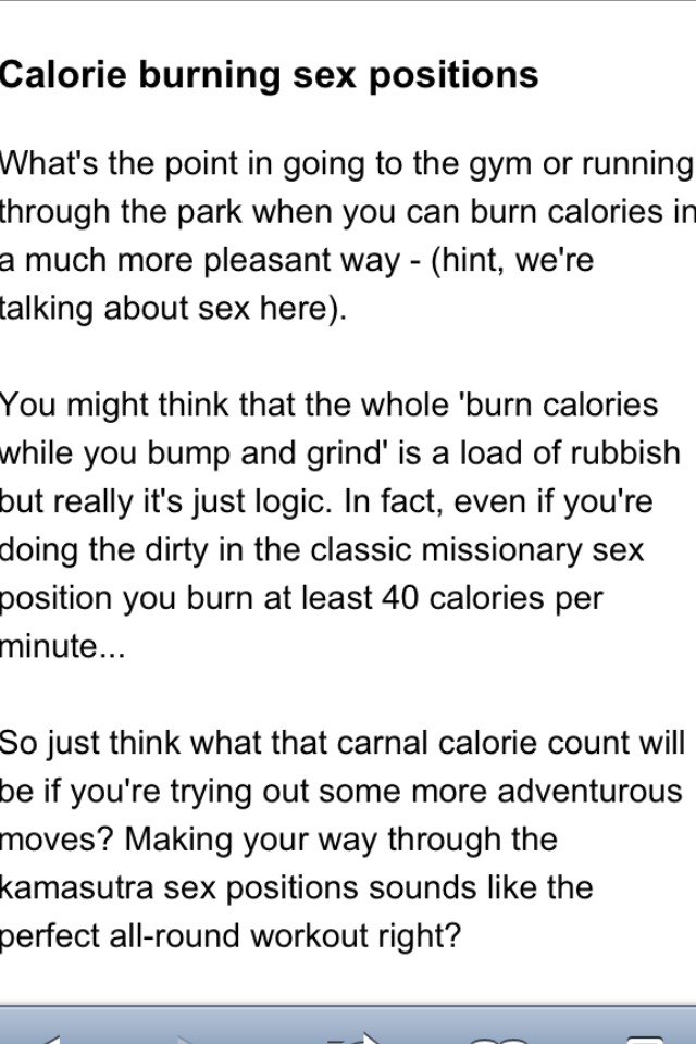 sexual positions to lose weight sexual positions to lose weight