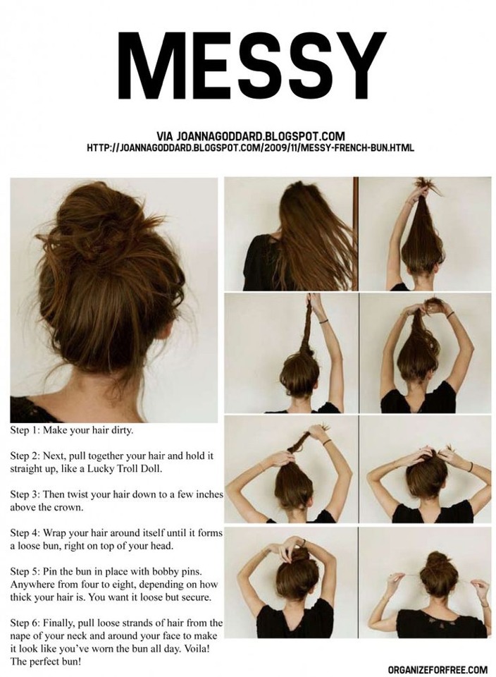 How To Do The Messy Bun Quick And Easy Trusper