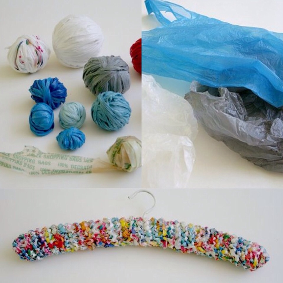 Make Yarn Out Of Recycled Plastic Bags... Trusper