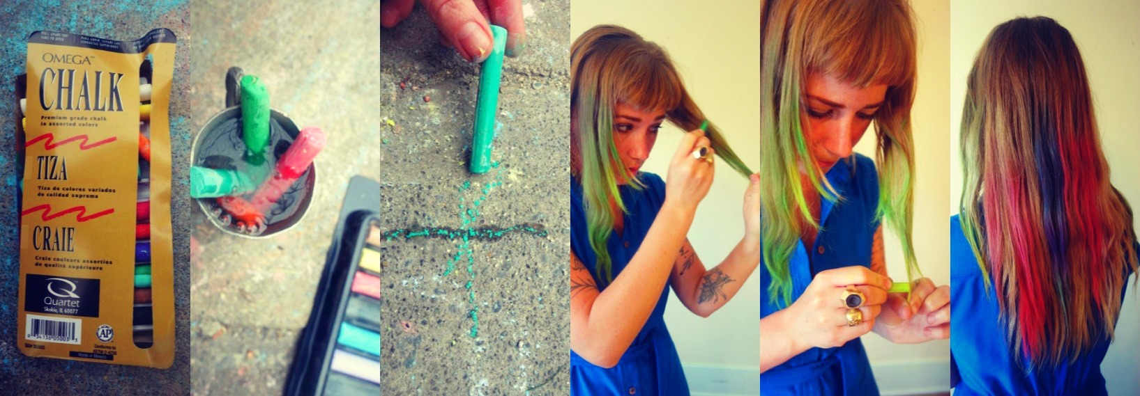 Hair Chalking ;) Trusper