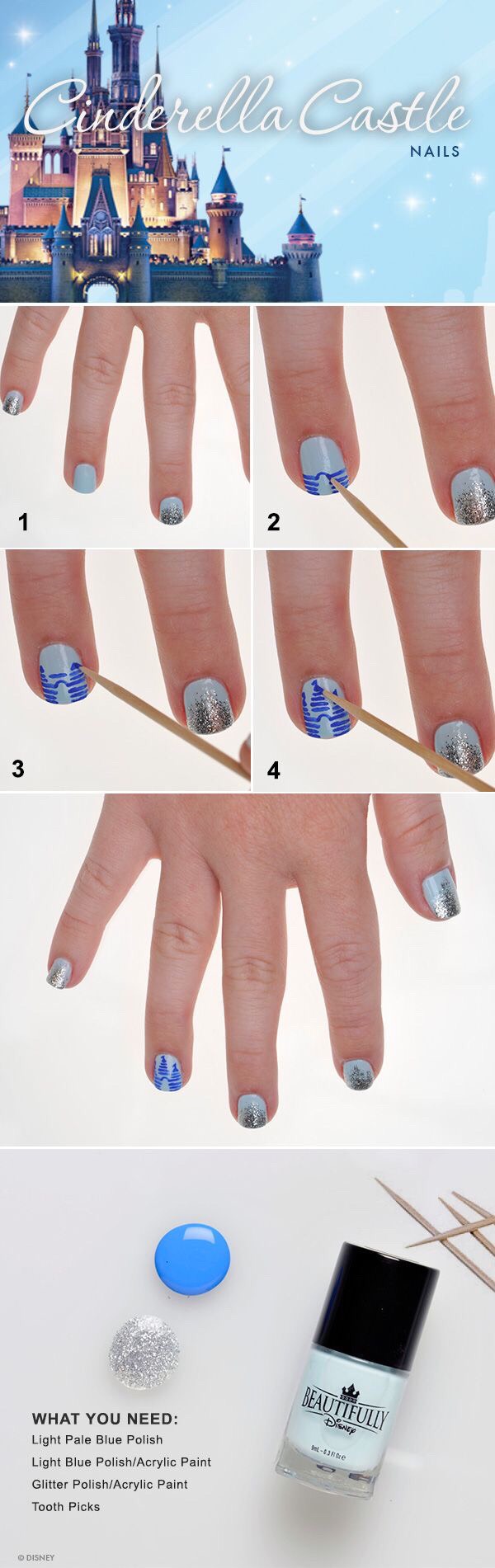 Adorable Disney Nail Art Tutorials. 😀 Trusper