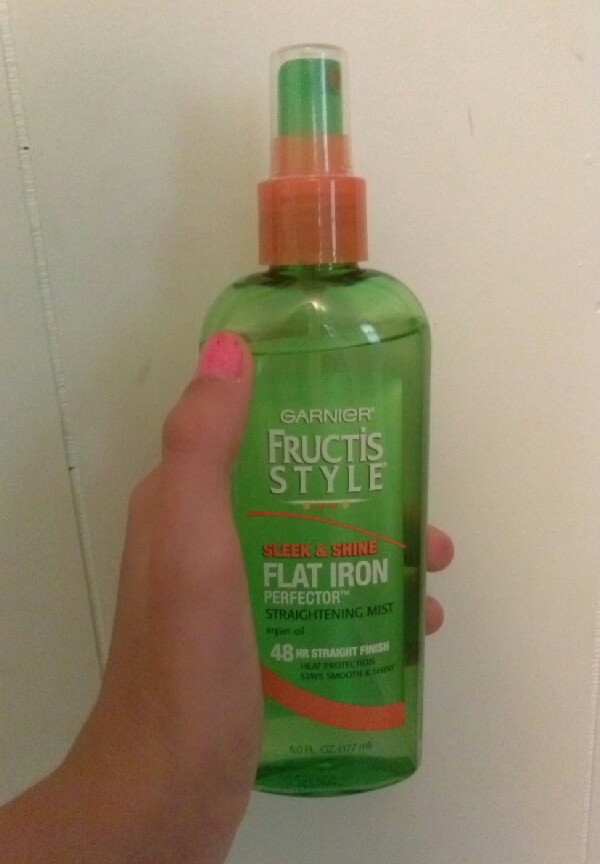 This is the best for heat protection against flat iron😝