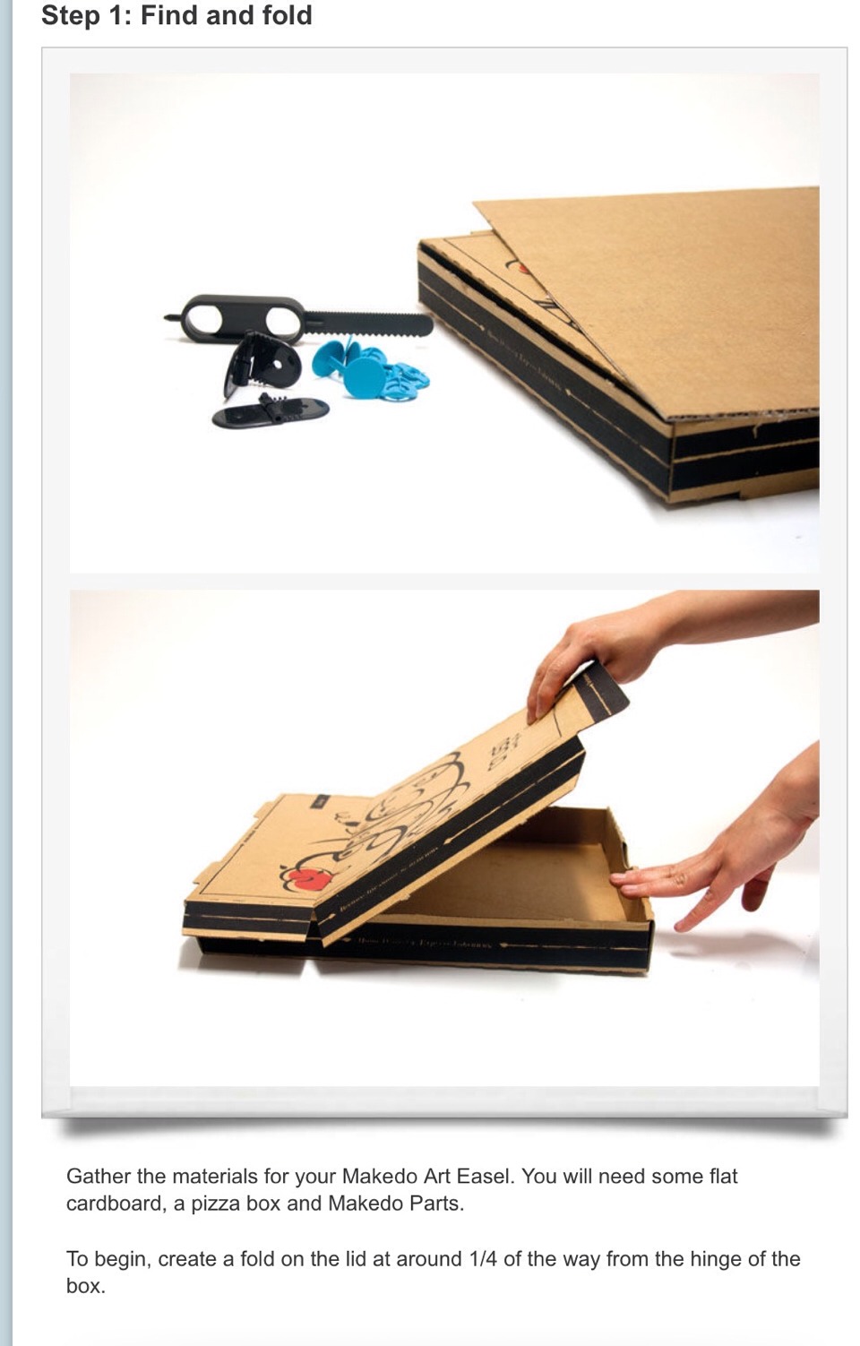 Make Your Own Recyclable Art Easel Out Of A Pizza Box Trusper