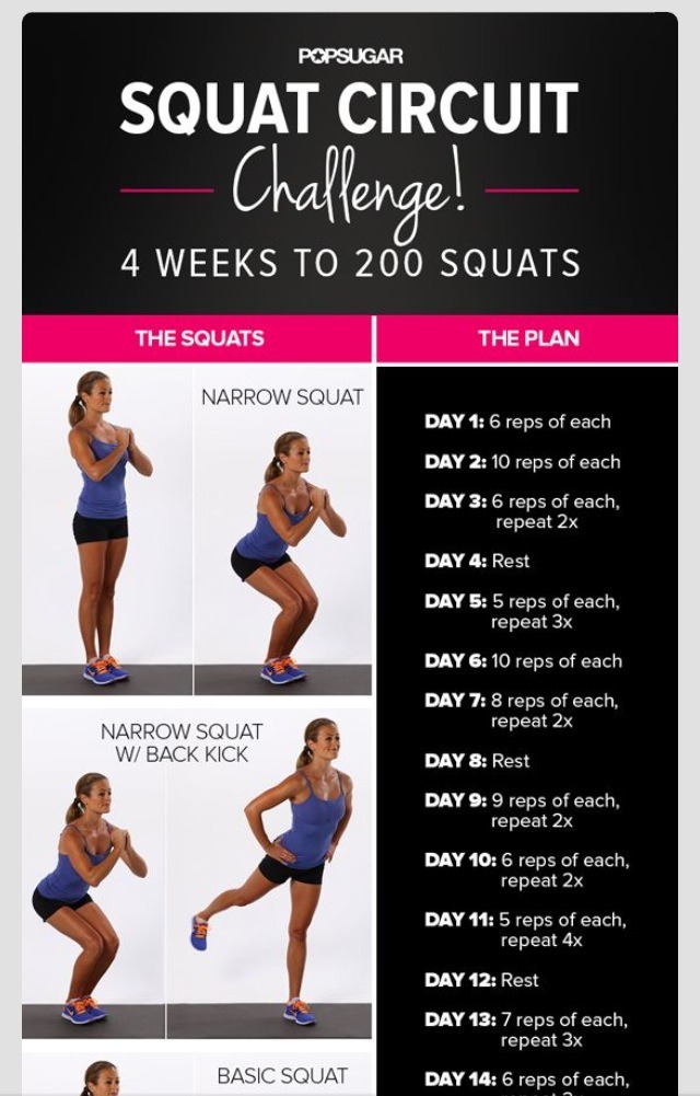 Squat Circuit Challenge. (not easy) Trusper