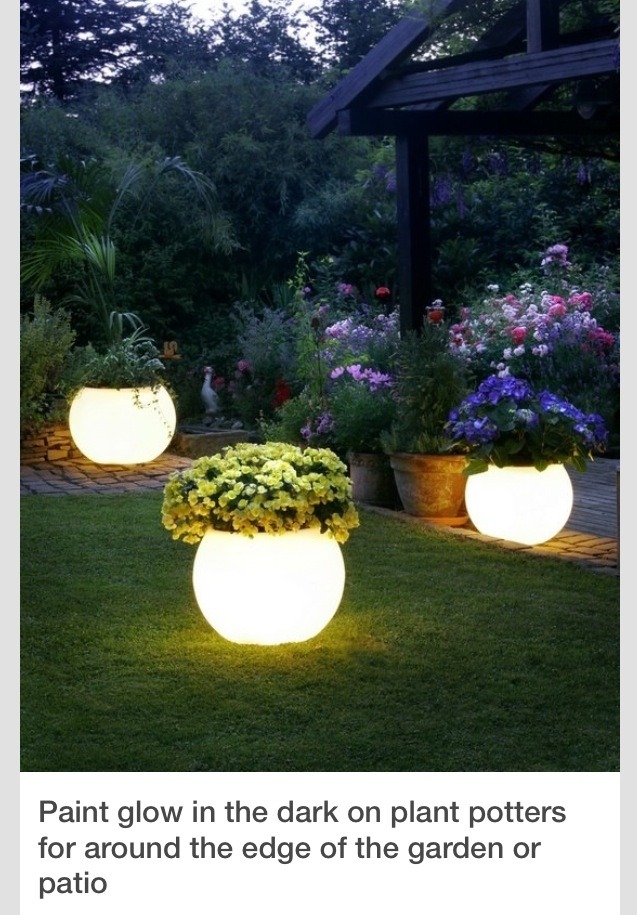 Paint Rock Path With Glow In Dark Paint Trusper