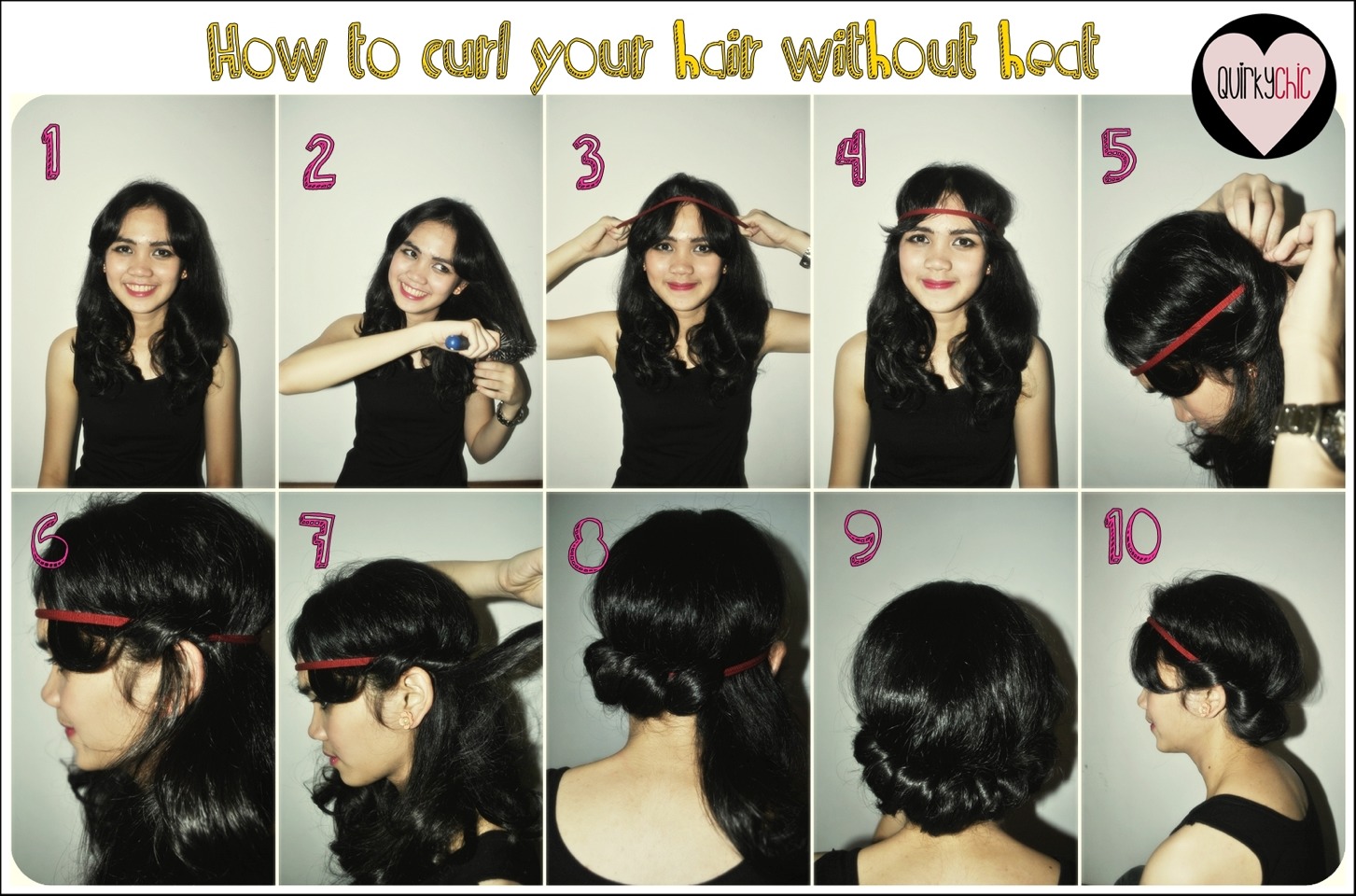 4 Easy Ways To Curl Hair Without Heat. Please Like And Comment 😊 👇