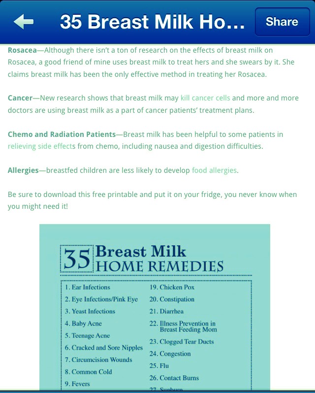 35 Home Remedies Using Breast Milk Trusper