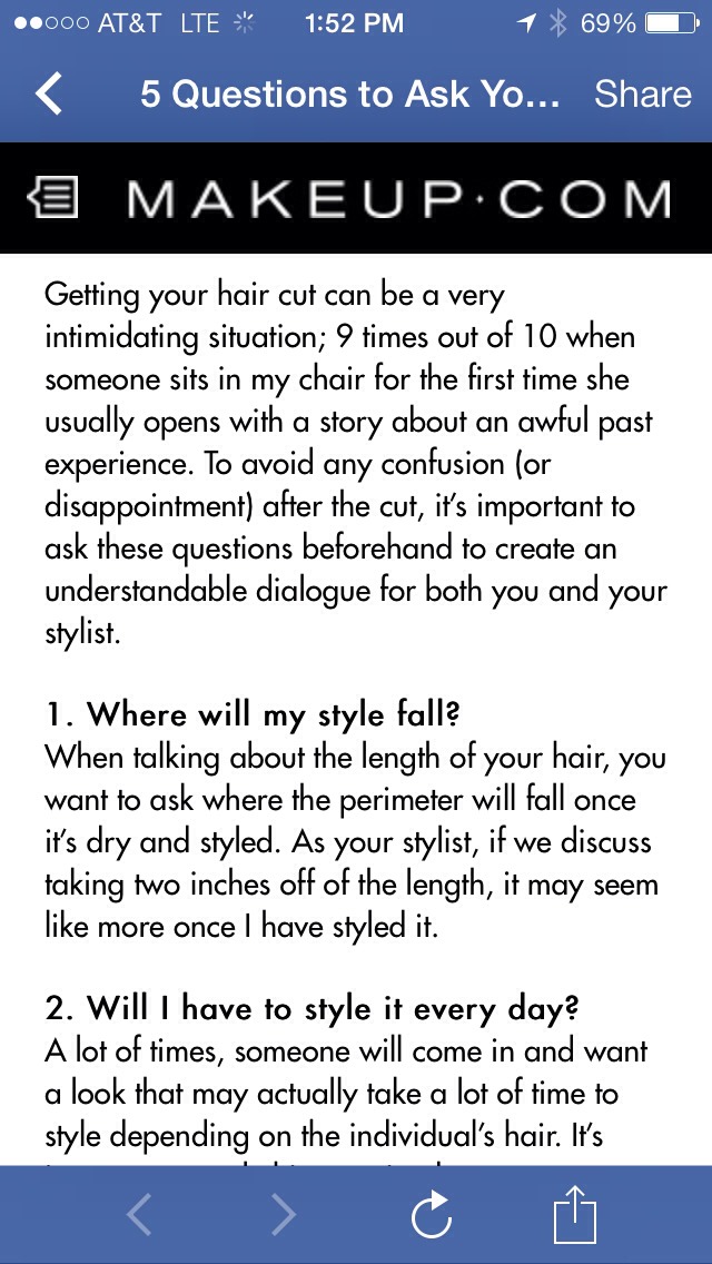 5 Questions to ask your stylist before your haircut!! Trusper