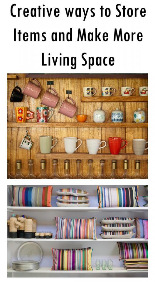 Creative Ways To Store Items And Make More Living Space Trusper