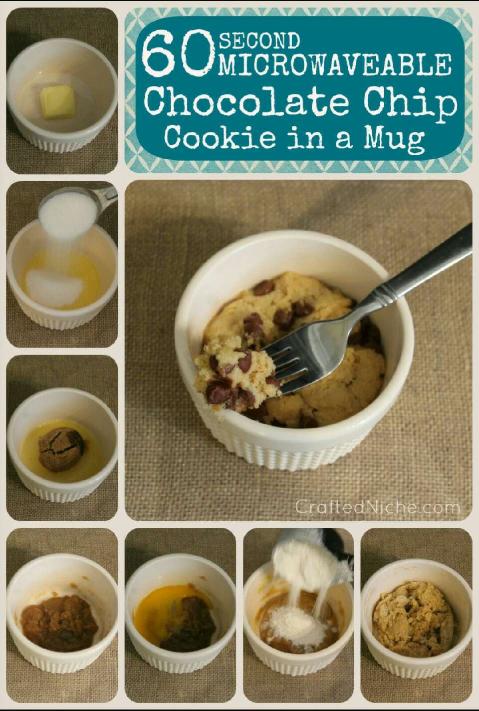 Make your cookie in a mug! Trusper