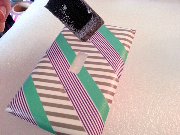 diy washi tape light switch cover trusper washi tape light switch