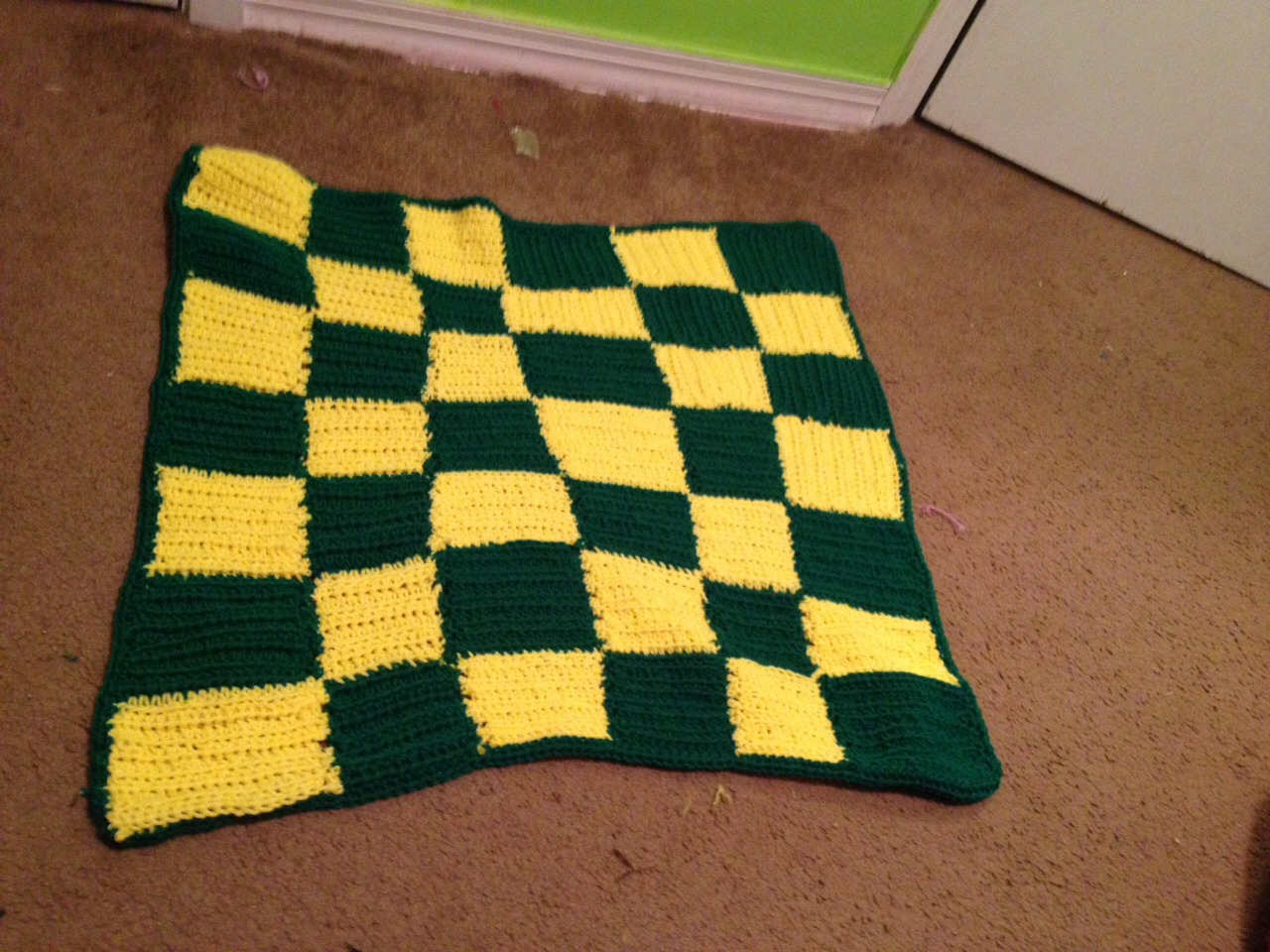 John Deere Crochet Baby Blanket www.facebook.com ...
