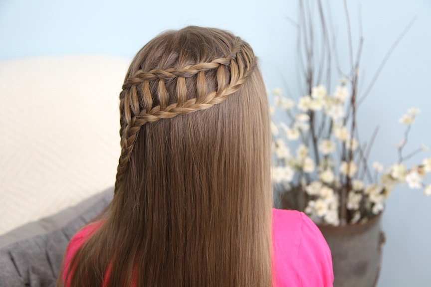 Step By Step Waterfall Braid Ladder Braid Trusper Step By Step Waterfall Braid Ladder Braid Trusper