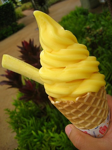 healthy pineapple ice cream!